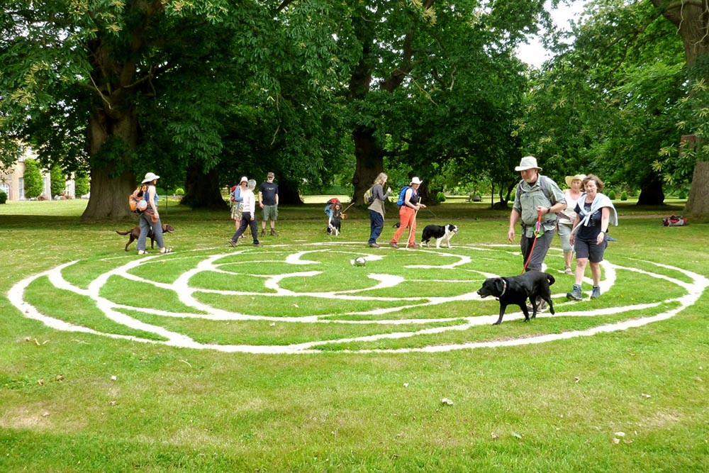 Nynehead Court - Permanent Venus Labyrinth